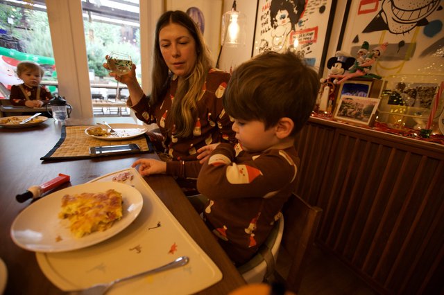 Family Dinner Time on Christmas Day 2025
