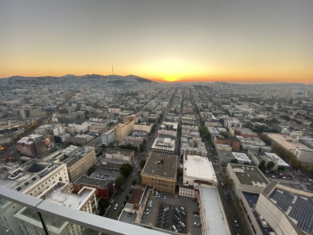 San Francisco: A Metropolis at Sunset