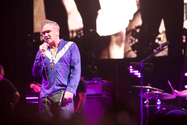 Morrissey performs live at FYF Bullock 2015