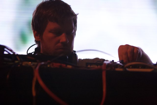 Aphex Twin Shreds the Stage