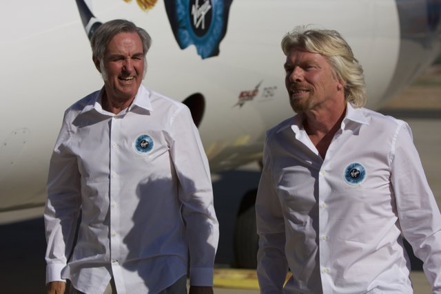 Flying High with Richard Branson and Burt Rutan