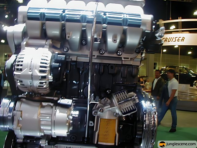 Impressive Engine Display