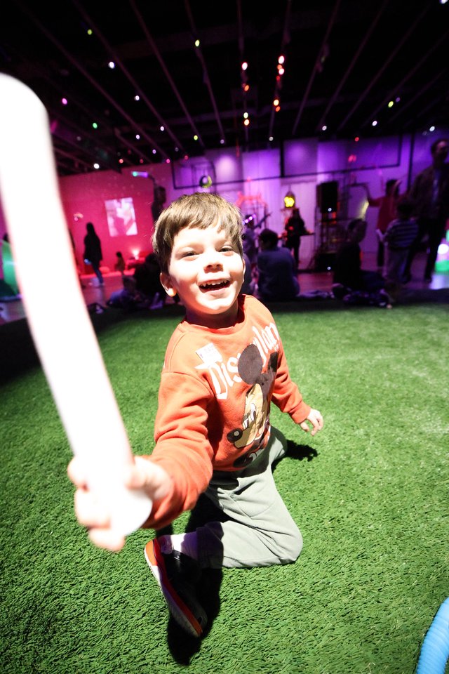 Pure Joy at Baby Rave Dance Event