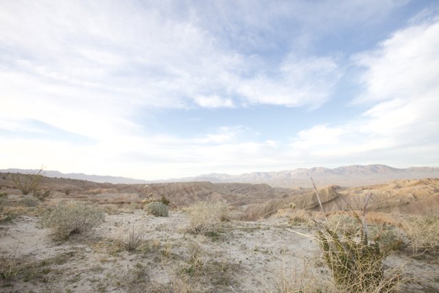 Overlooking the Vast Anza Borrego Desert