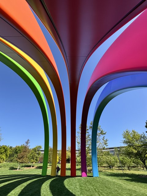 A Symphony of Colors at Apple Park