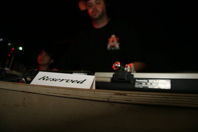 DJing with Plywood Tables