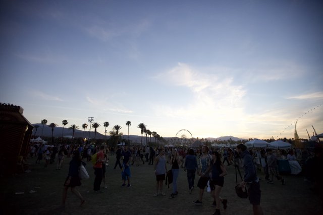 Sunset Stroll at Coachella