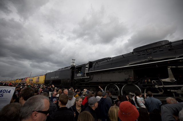 Union Pacific Big Boy 4014 Steam Locomotive Display