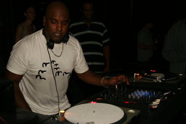 The White Shirted DJ