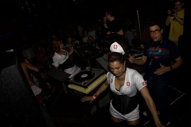 Nurse Jodi G Grooves at Funktion London Electricity Disk 2 Party