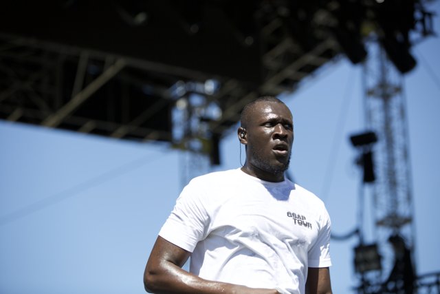 Stormzy takes the Coachella stage in a classic white tee
