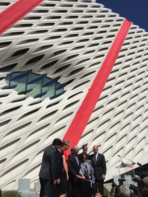 Opening of The Broad building