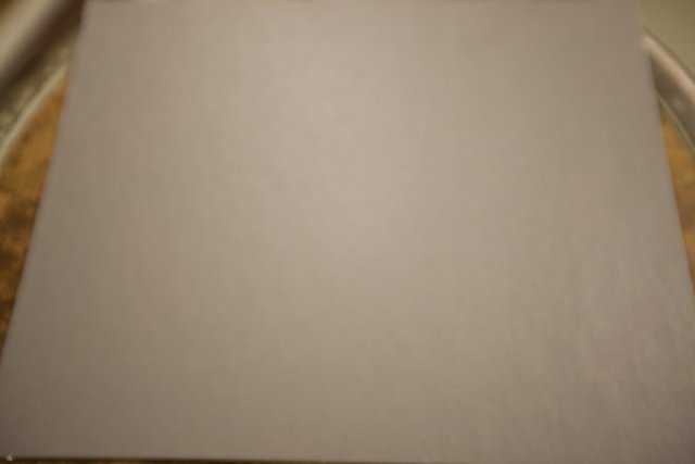Simple White Paper on a Table