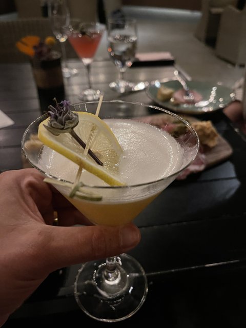 Refreshing Lemon Cocktail