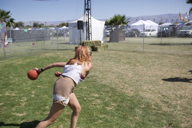 Frisbee Fun in the Coachella Valley