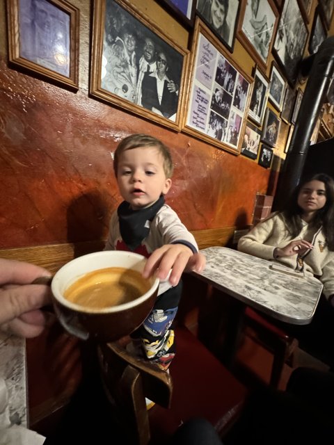 Young Coffee Connoisseur in San Francisco - October 2023