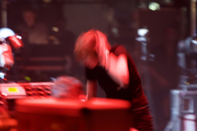 Blurry Man on Coachella Stage