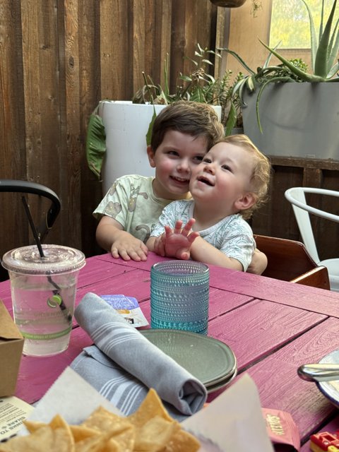 Joyful Moments at the Table
