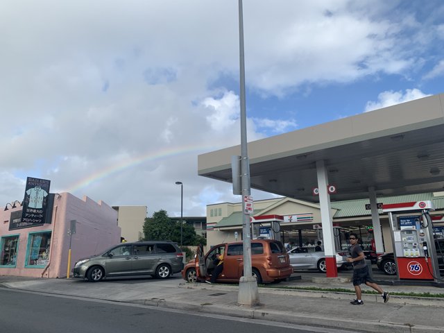 Rainbow Over Honolulu