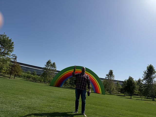 Vibrant Day at Apple Park