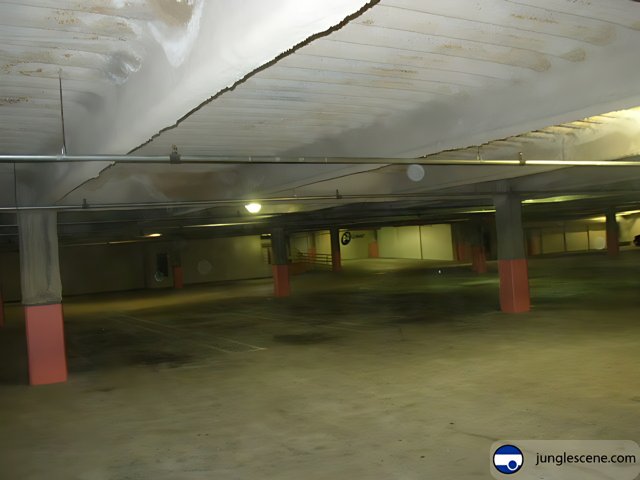 Abandoned Underground Parking Garage
