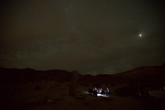 A Night of Stargazing in the Desert