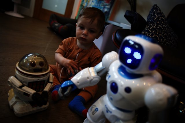 Baby's First Robotic Encounter