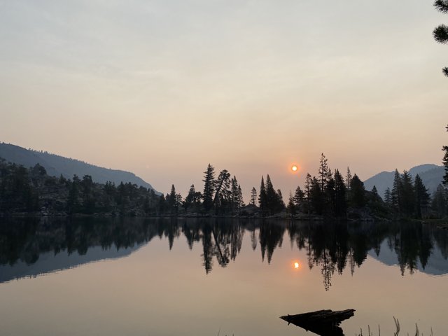 Mountain Sunrise at Grass Lake