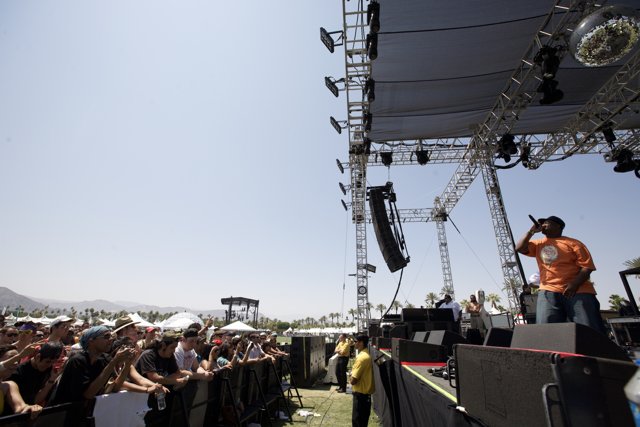 Kool Keith Performs at Coachella 2008