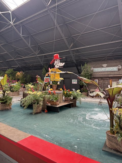 Whimsical Waterscape Display