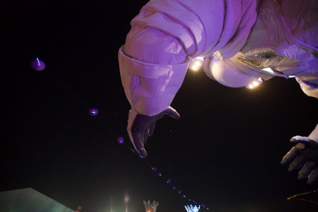 Space Man Hangs at Coachella