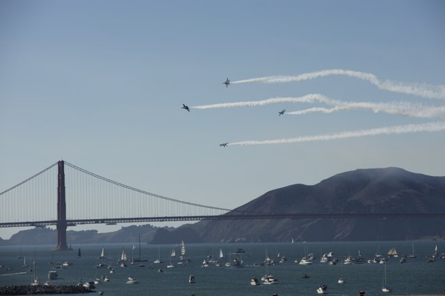 Harmony of Nature and Innovation during Fleet Week Air Show 2023