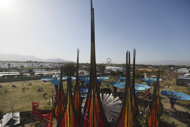 A Bird's Eye View of Coachella