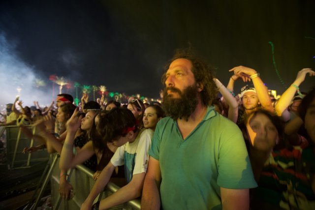 Beard and a Band at Coachella