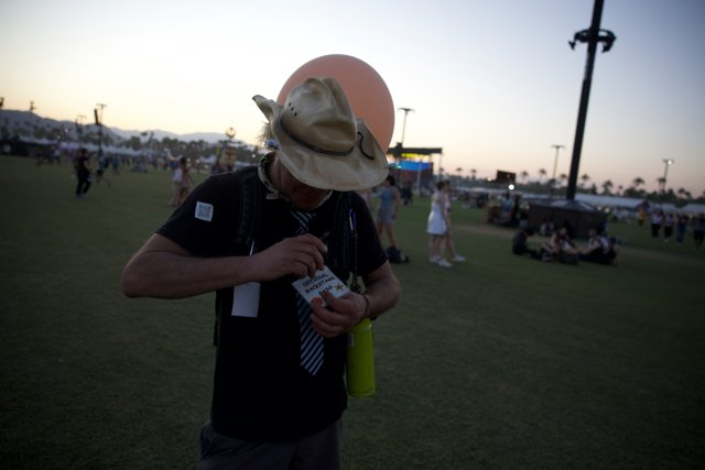 Sunset Scribbles at Coachella 2024