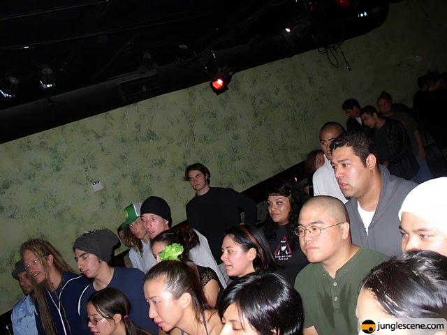 Nightclub Crowd at Substance 8-20-02