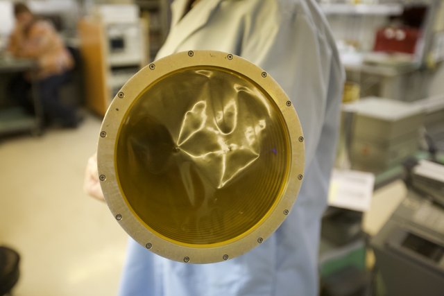 Yellow Sphere in the Lab