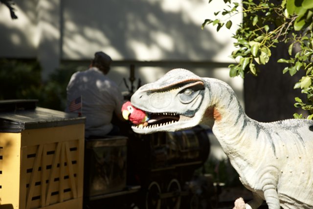 Jurassic Snack Time at SF Zoo
