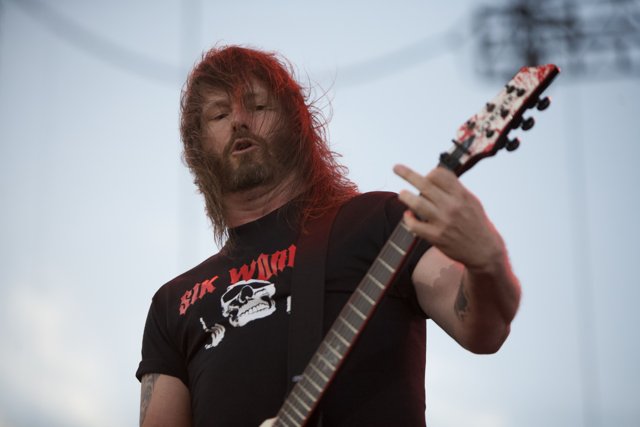 Gary Holt Rocking the Stage with His Melodic Guitar