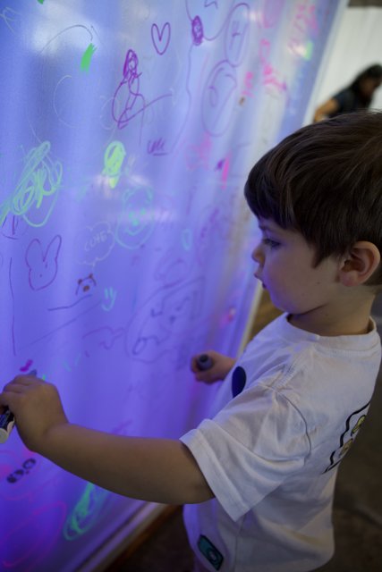 Little Artist in Action