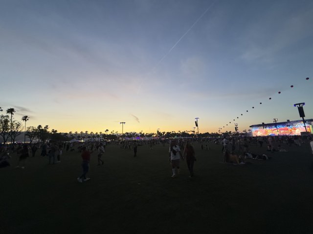 Dusk at the Polo Grounds