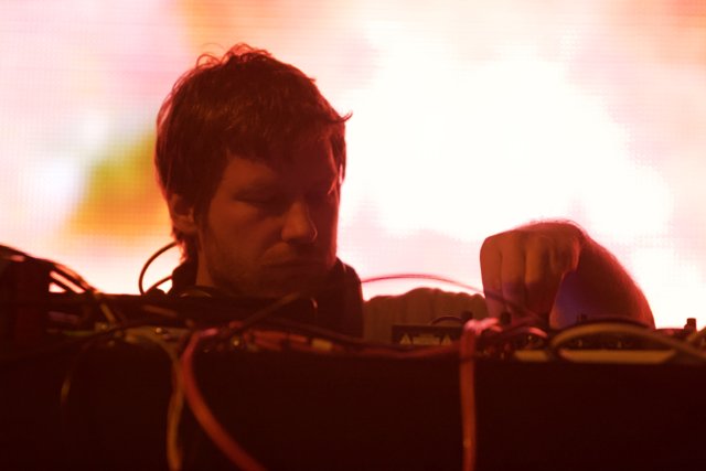 DJ Aphex Twin in Action