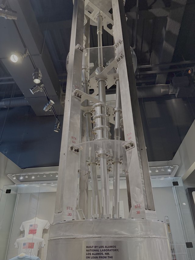 Los Alamos Nuclear Weapon Model Display