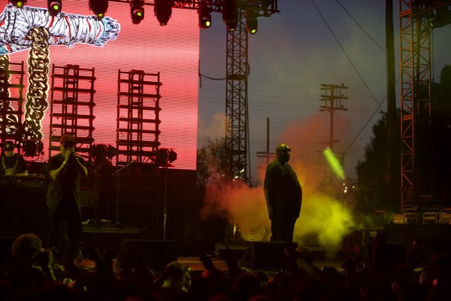 Killer Mike rocks the stage