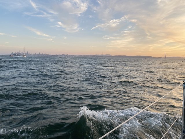 Sunset Sail with the Golden Gate Bridge