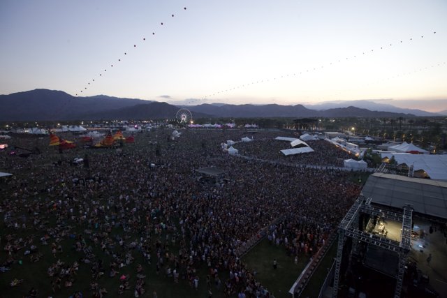 Music lovers Gather at Coachella Festival