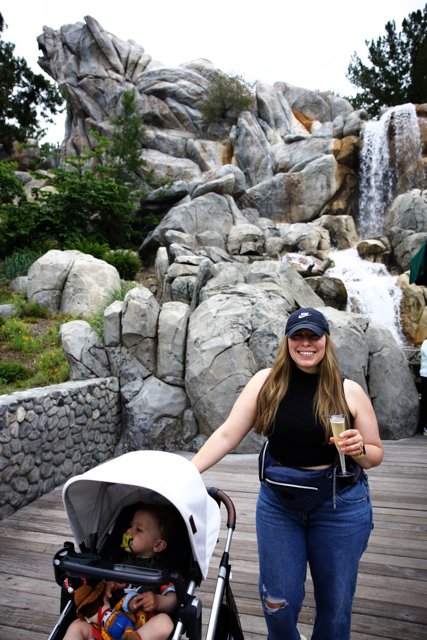 Magical Waterfall Stroll with Baby
