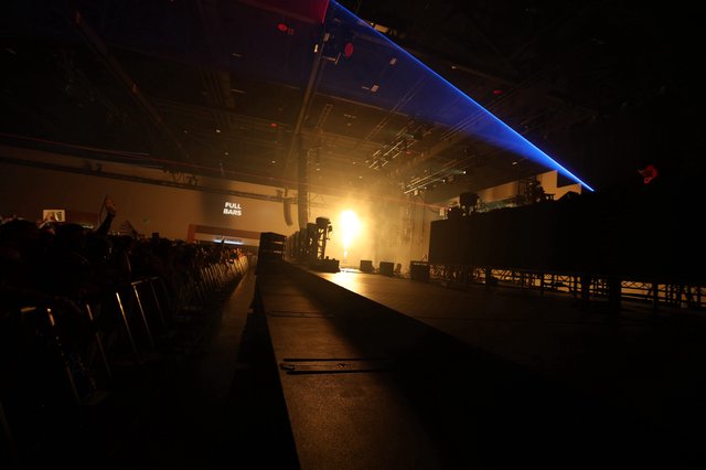 Wobbleland 2026 Stage Runway Glows in Golden Light