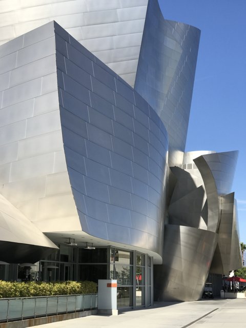 The Walt Disney Concert Hall in Los Angeles