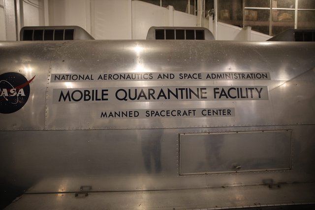 NASA Mobile Quarantine Facility at USS Hornet Museum